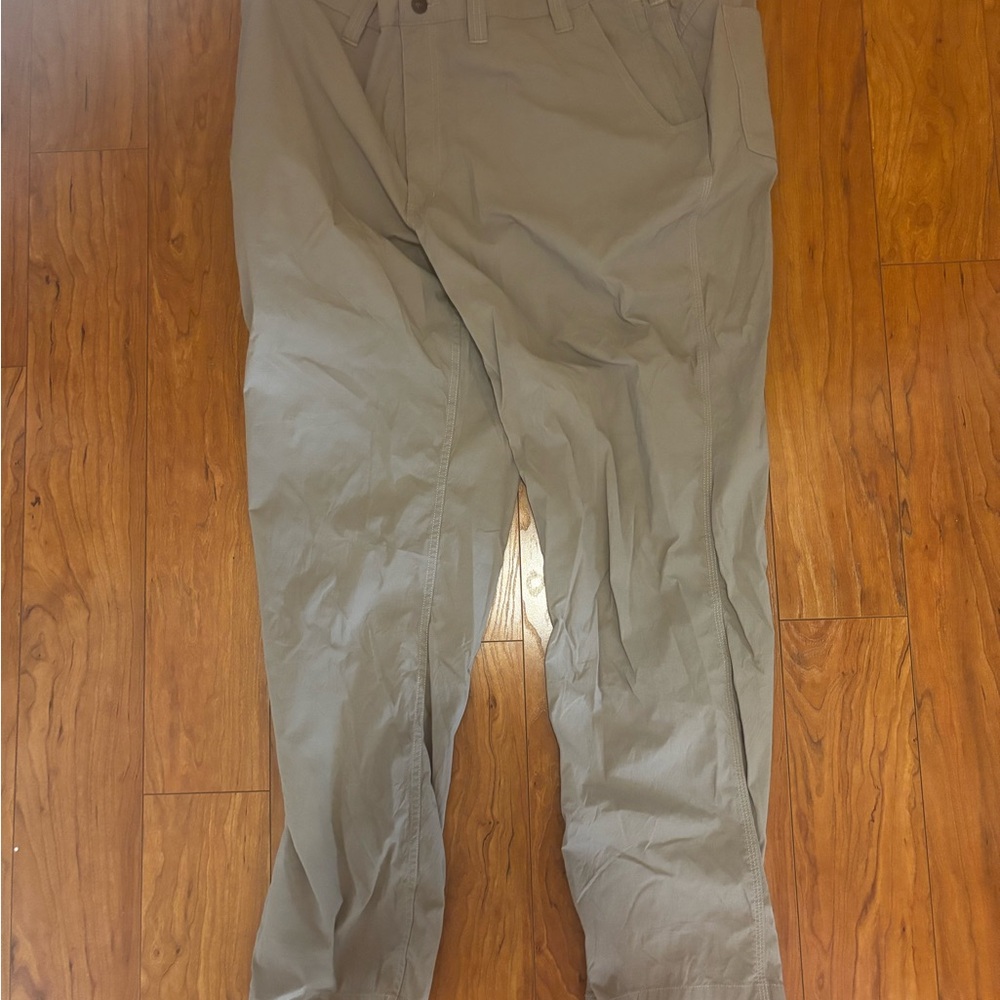 44x32 Carhartt Gray Relaxed Fit Force Pants